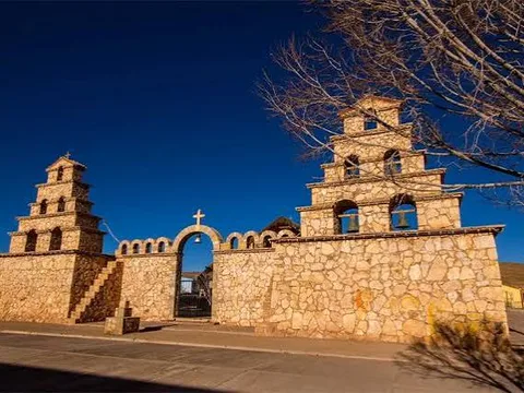 The colonial church of San Cristóbal